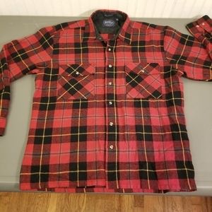 Alpine Trails Red Flannel Size Large